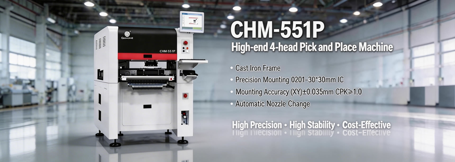 品質 SMTの一突きおよび場所機械 工場