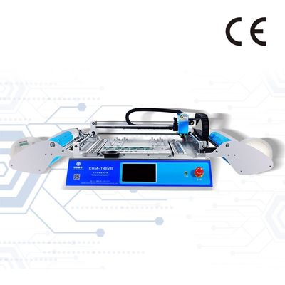 CHMT48VB ベンチトップ SMT ピックアンドプレースマシン 58 フィーダー 2 ビジョンカメラ