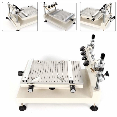 SMTの一突きを高精度のステンシル プリンター3040絹プリンター、使用および場所機械