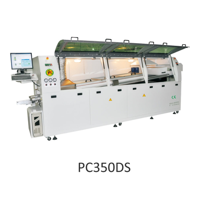 PC コントロール 鉛のない波溶接機 PC250DS,PC300DS,PC350DS PCB DIP 生産ライン