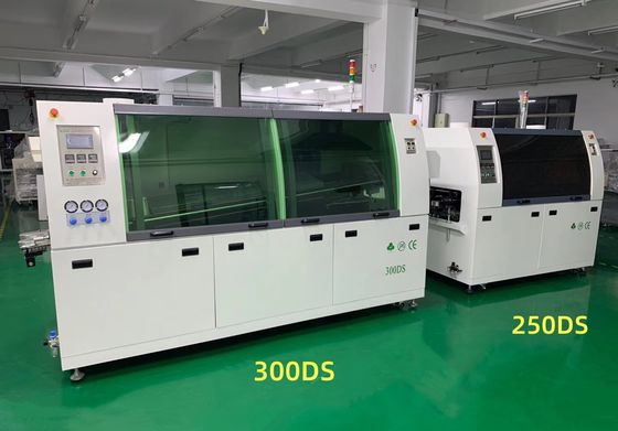 鉛フリーウェーブはんだ付け機 250DS 300DS 350DS (PCB DIP生産ライン用自動搬送機能付き)