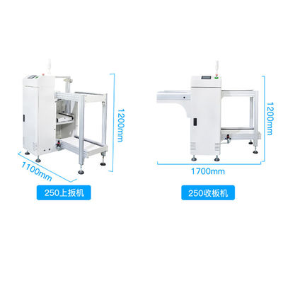 PLC制御システムとSMEMAインターフェース互換性のある完全自動SMT生産PCBロードラー・デロードヤー