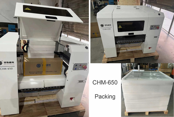 自動PCBレール 高精度0201 デスクトップSMTピック&プレイスマシン 4頭CHM-650