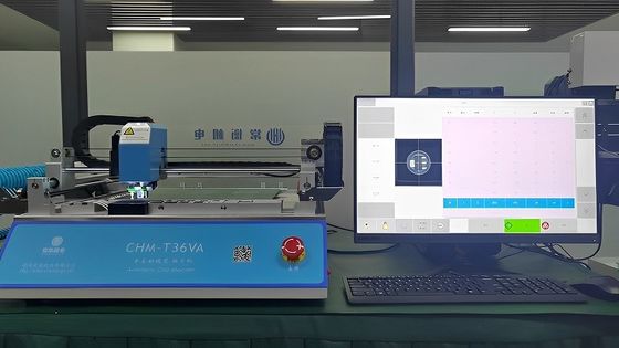 小さいSMTライン ステンシル プリンター/CHMT36VA一突きおよび場所機械/退潮のオーブン420