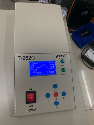 Sationを熱する排気2500w SMTの退潮のオーブン400*600mm赤外線ICのヒーターBGA SMD SMTとのT962C