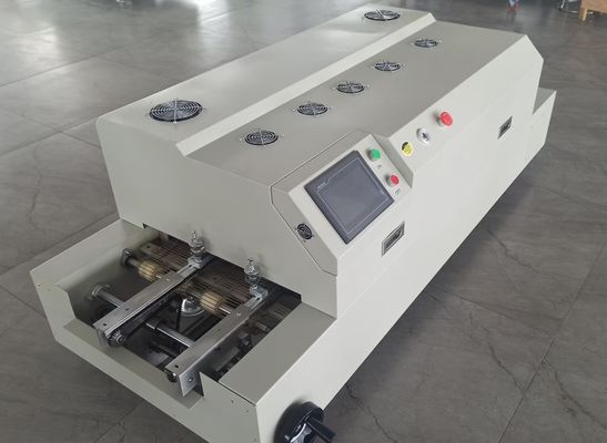 T981 ベンチトップチェーンリフローオーブン 鉛のない8ゾーンBGA溶接 双面PCB