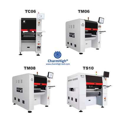 中規模 SMT 生産ライン、6ヘッド TC06 フル PCB アセンブリ PCBA 製造