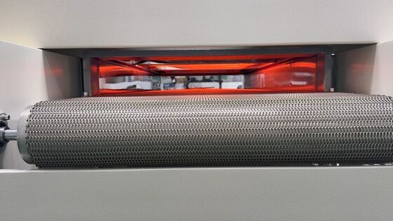 6ゾーン加熱、最高温度280℃、PID制御を備えた産業用赤外線硬化オーブン（塗料コーティング接着剤乾燥用）