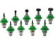 SMTの予備品の緑のJukiのノズルのCharmhighのsmtの一突きおよび場所機械501-507 SMT付属品