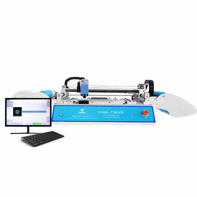 CHMT36VBの手動一突きおよび場所のロボット二重側面58の送り装置SMTアセンブリ