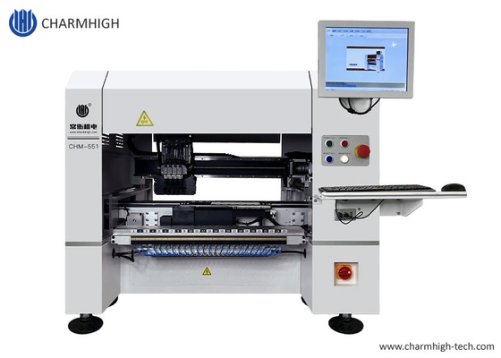 CHM-551 アップグレード 4 頭 SMT ピックアンドプレース ロボット 0201 完全自動