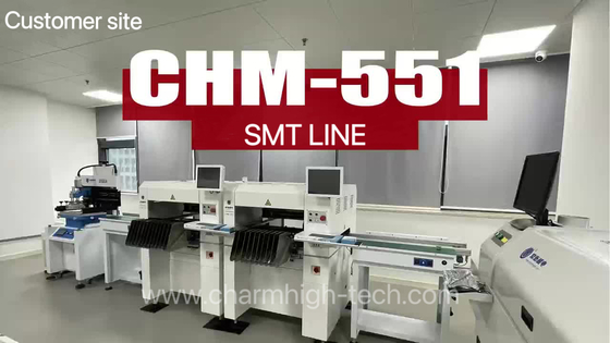 3250ステクニルプリンタ CHM-551 SMTピック&プレイスマシン830リフローオーブン
