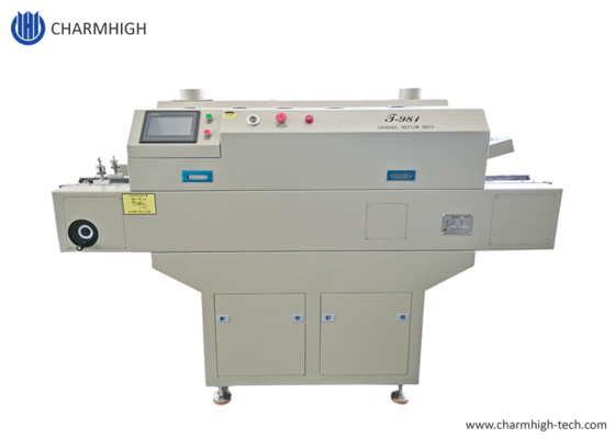 T981 SMT生産ライン用小型連鎖リフローオーブン BGA溶接赤外線&熱気
