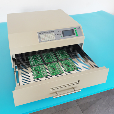 SMTの退潮のオーブン450*370mm 2300w T962A+をはんだ付けする赤外線ICのヒーターPCBとT962A