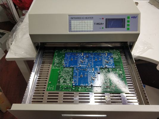 SMTの退潮のオーブン450*370mm 2300w T962A+をはんだ付けする赤外線ICのヒーターPCBとT962A